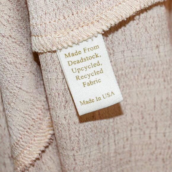 Christy Dawn Women's the Jessa Dress Maxi Ruffle trim in Oat stripe size Medium - Picture 9 of 12